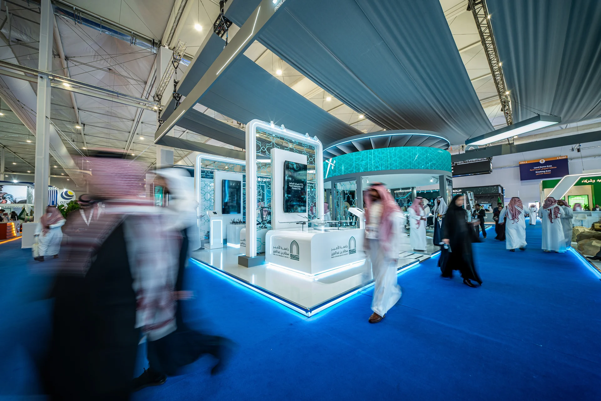 Prince Sattam University at World Defense Show — project view 1