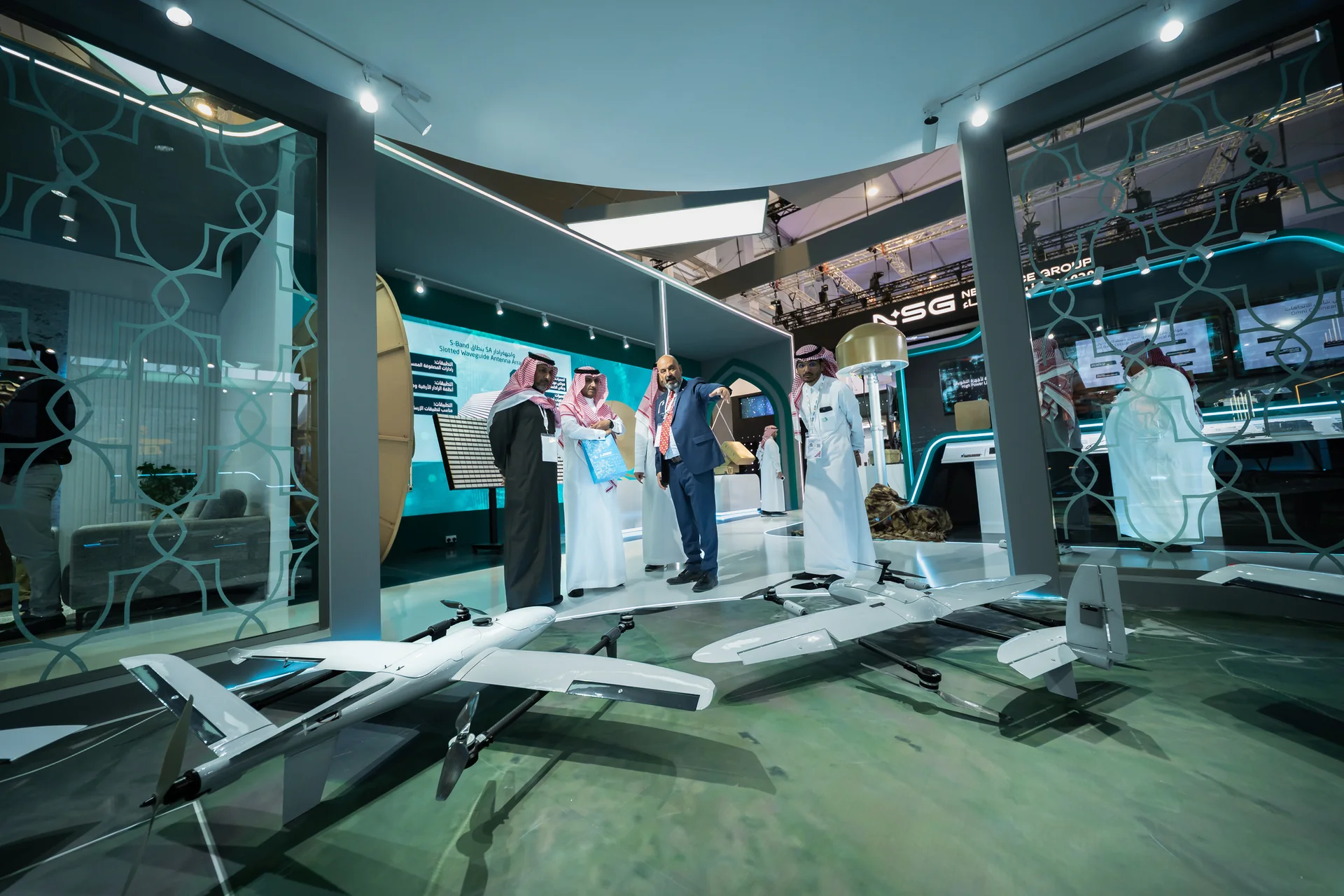 Prince Sattam University at World Defense Show — project view 2