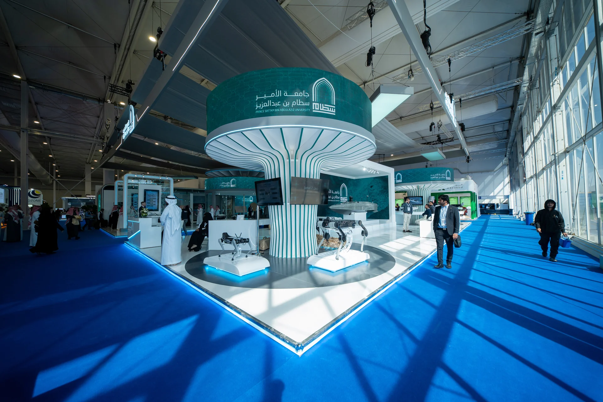Prince Sattam University at World Defense Show — project view 3
